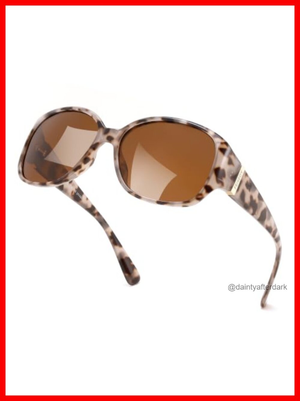 Polarized Wrap Around Square Retro Sunglasses UV400 Full Frame Adult